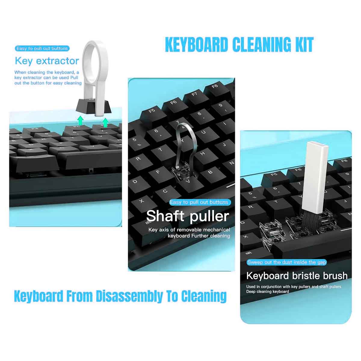 20 in 1 Multi-Functional Cleaning Kit Airpods Earbuds PC Laptop Phone Camera