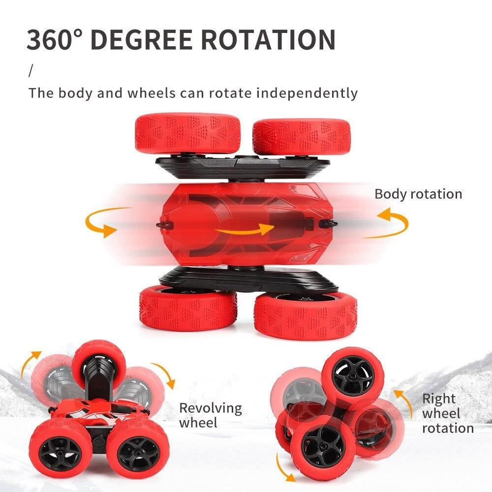360° Flip RC Car - 2.4GHz Double-Sided Rotating Stunt Car