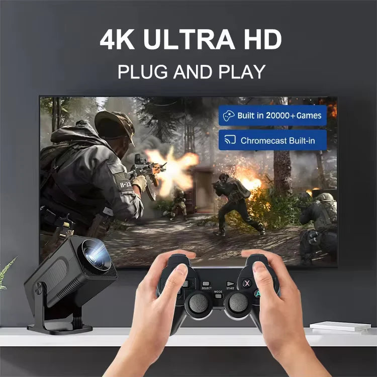 4k 3D Game Projector With Video Player