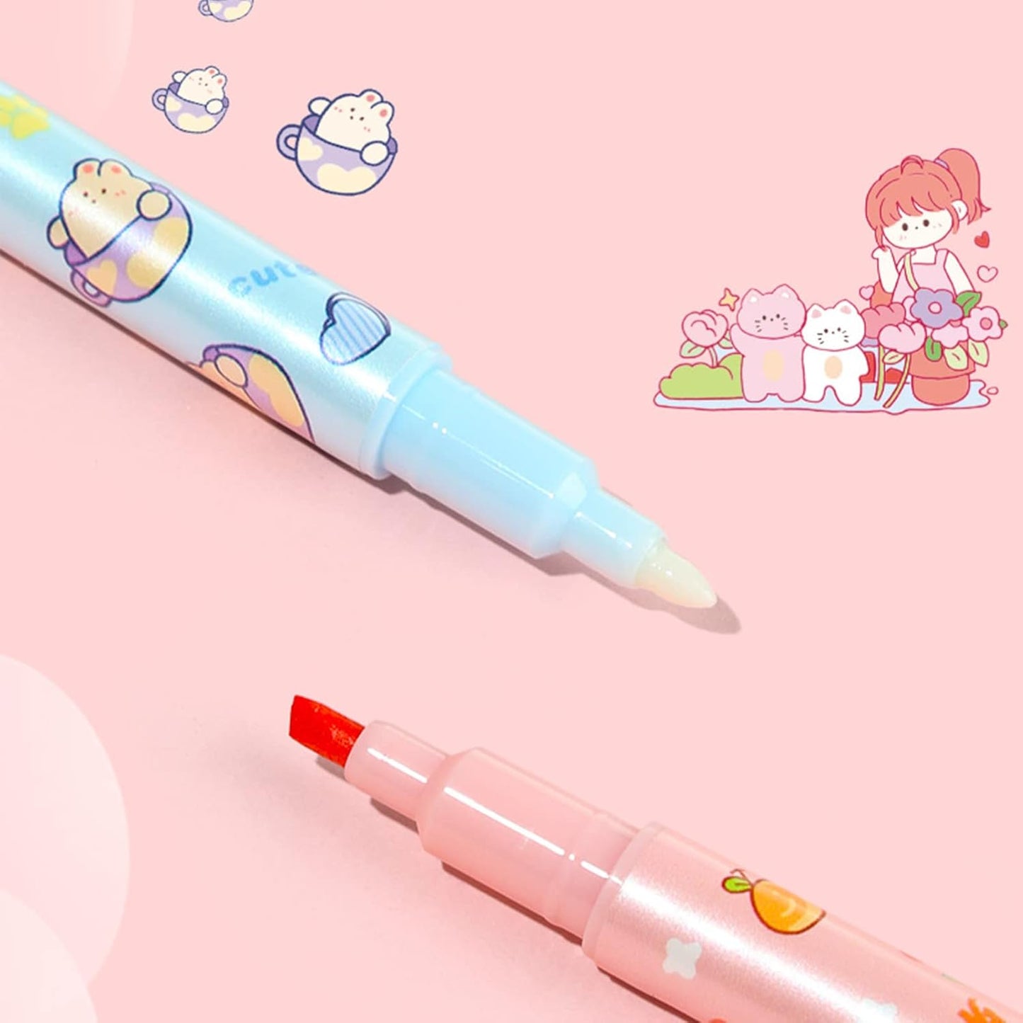 Erasable Double Sided Highlighter Marker