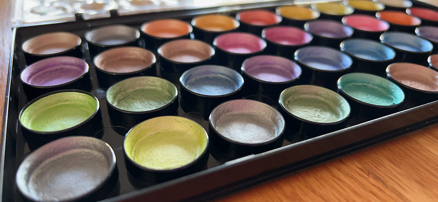 Mont Marte Metallic Watercolour Set 37 Pcs