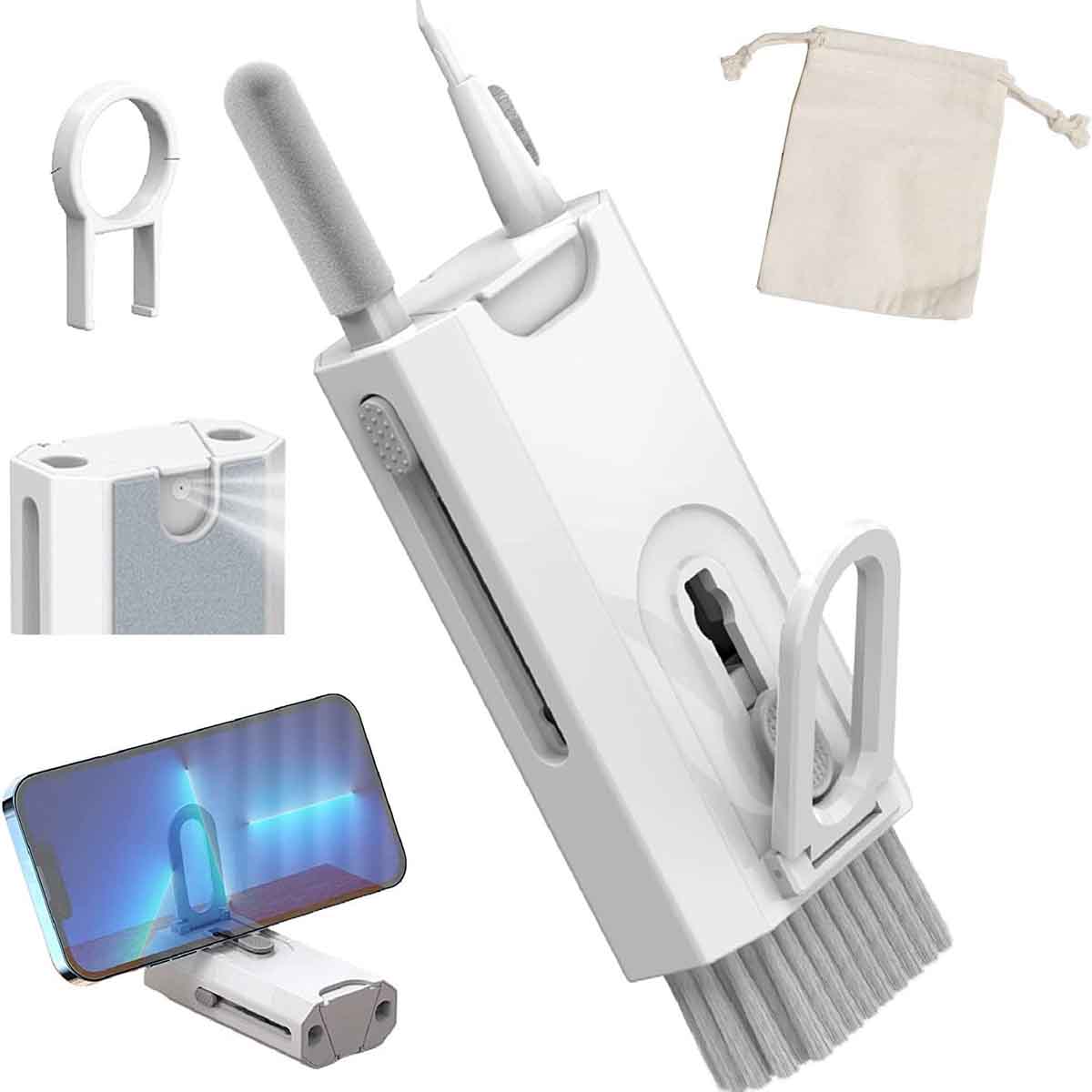 8 in 1 Keyboard Cleaner Kit with Brush for Earbuds PC ETC
