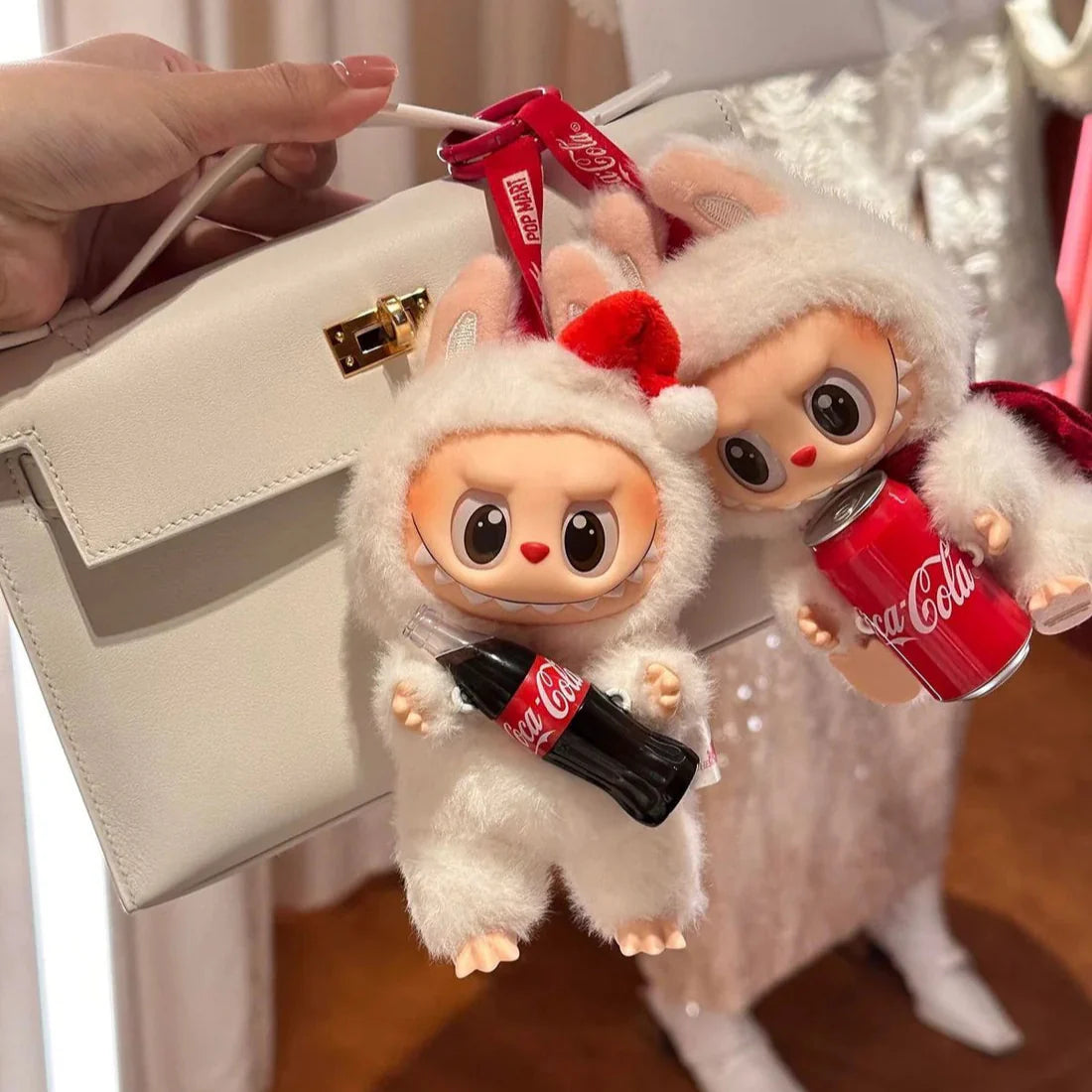 Adorable Coca-Cola Bunny Plush Labubu Dolls – Limited Edition Collectibles