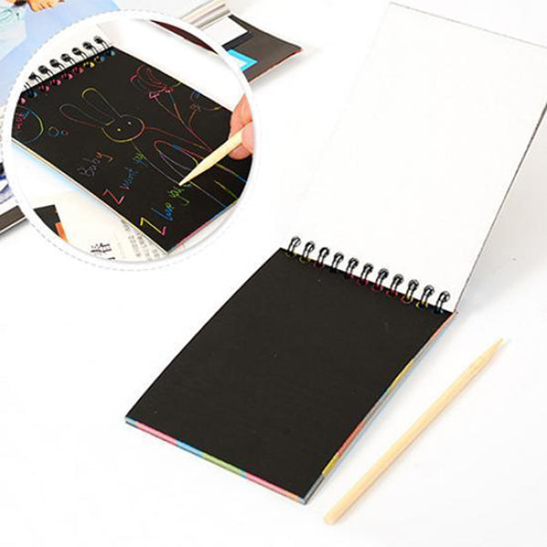 Small Size Rainbow Scratch Paper Note