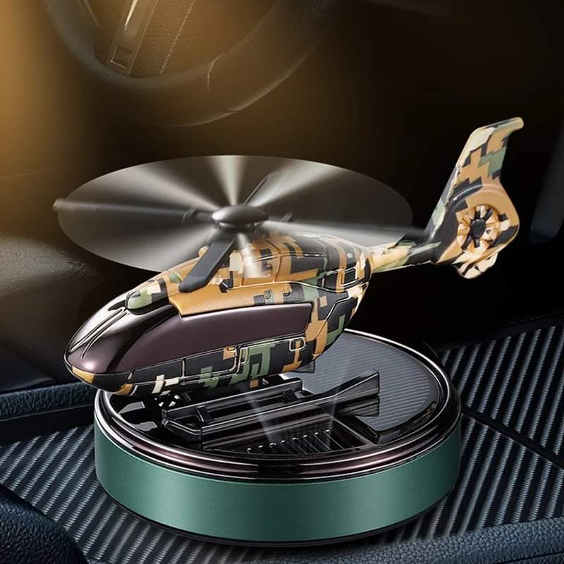 Aeroplane Solar Car Air Freshener Perfume Diffuser