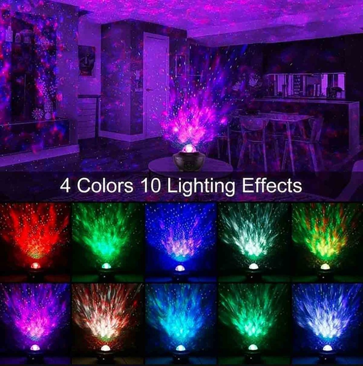 Galaxy Projector Star Night Light Remote Phone APP Control