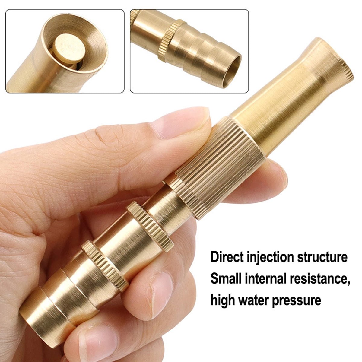 Heavy Duty Adjustable Twist Hose Nozzle
