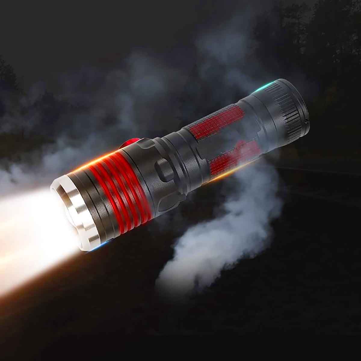 Long Range MX Power Rechargeable Flash Light Torch