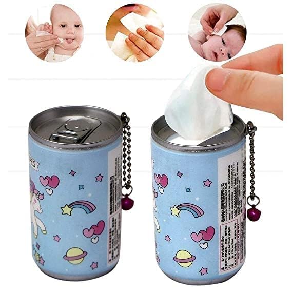 Mini Tin Wet Tissue Wipe 30pcs