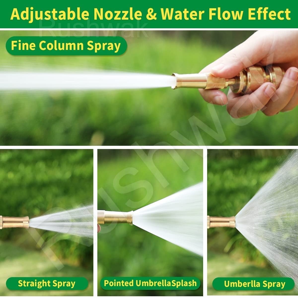 Heavy Duty Adjustable Twist Hose Nozzle