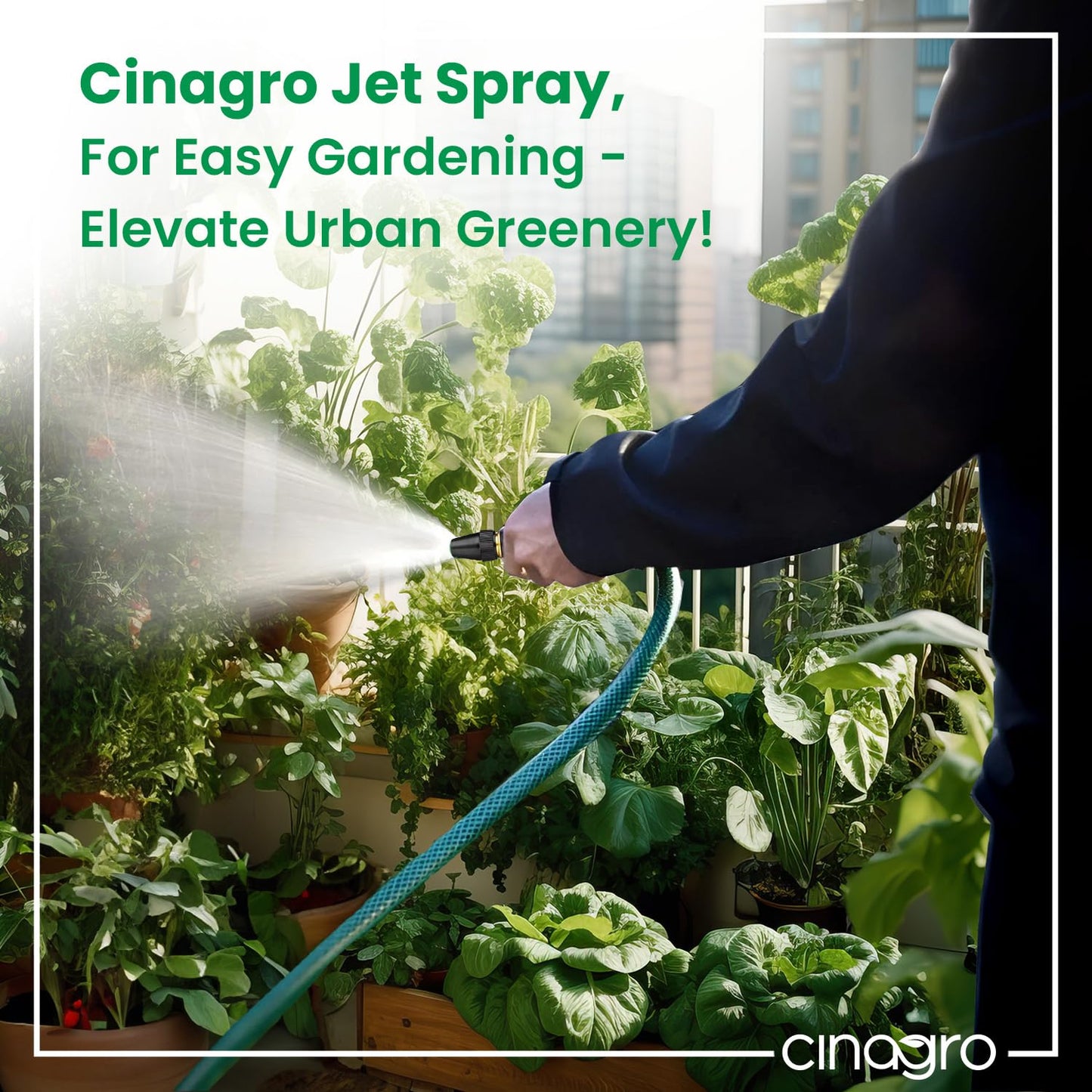 Nozzle Water Spray Gun for Car Wash & Gardening