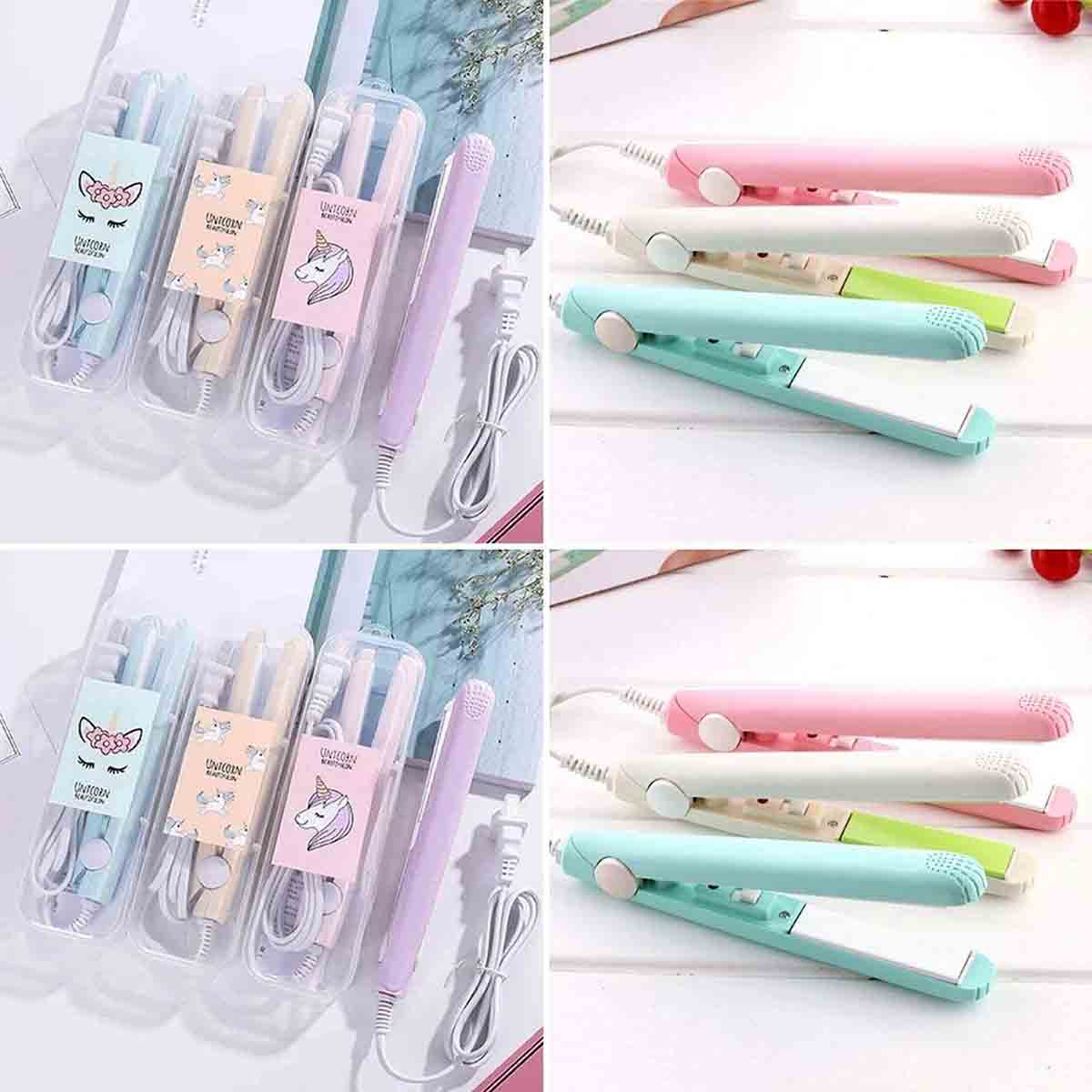 Women Beauty Mini Hair Straightener Iron