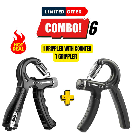 Combo 6 - Hand Grippler + Hand Grippler w/ Display Counter