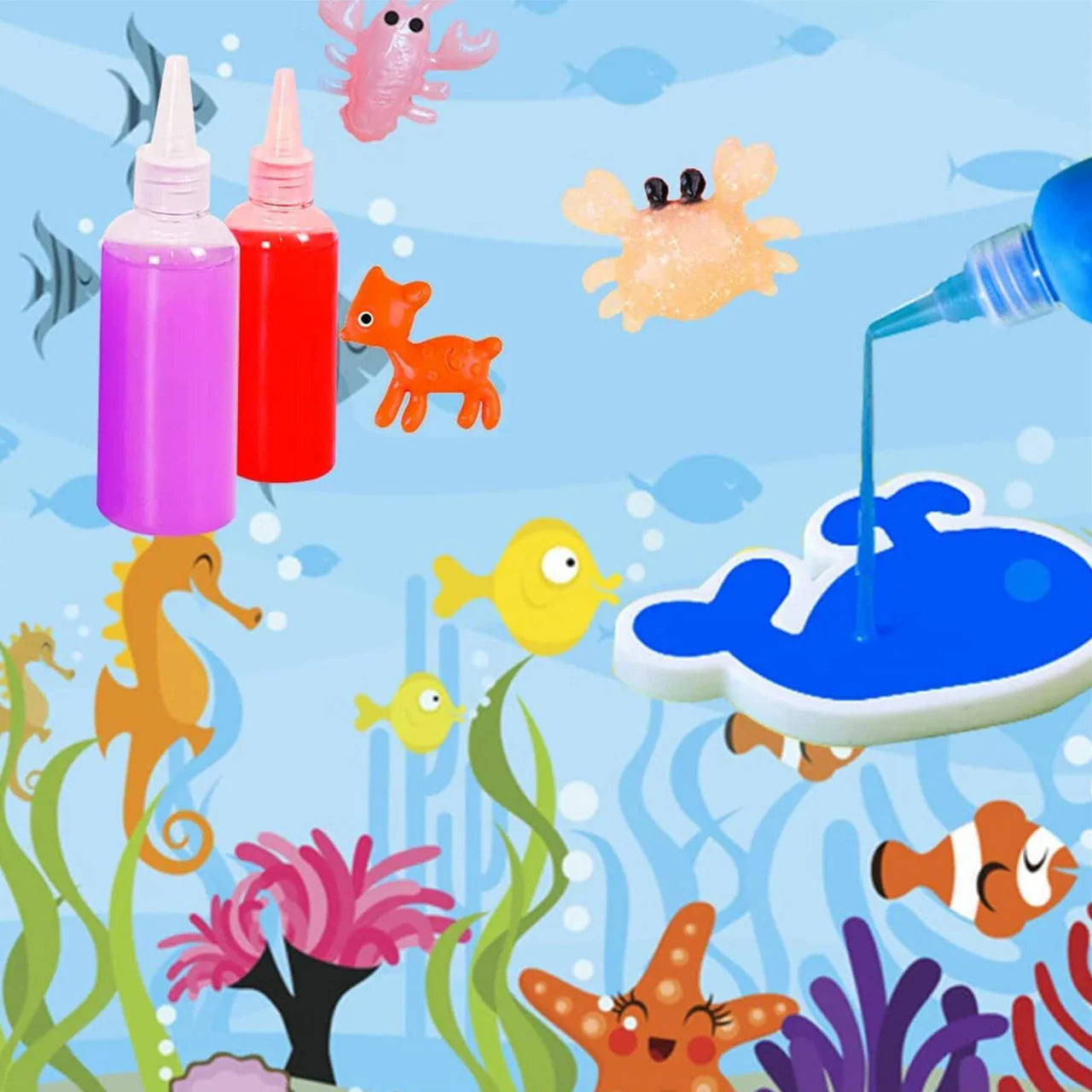 DIY Magic Water Elf Toy Kit – Creative Water Painting Set for Kids
