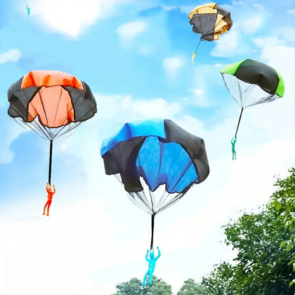 2pc Tangle-Free Parachute Figures – Hand-Throw Soldier Toys for Kids