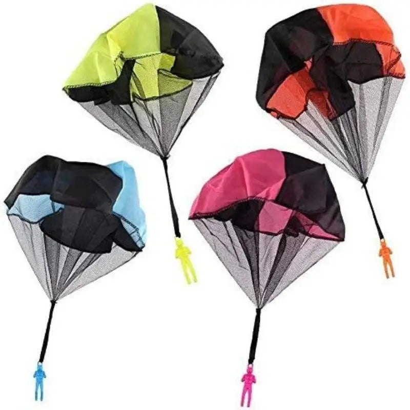 2pc Tangle-Free Parachute Figures – Hand-Throw Soldier Toys for Kids