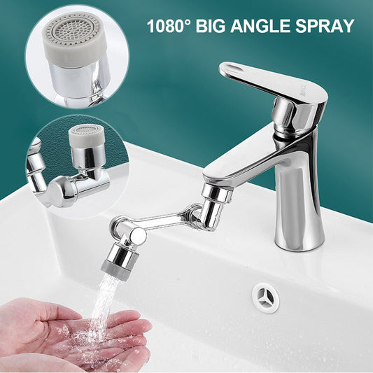 180 Degree Kitchen Washroom Water Rotation Extender Faucet Home Accessories Gadgets