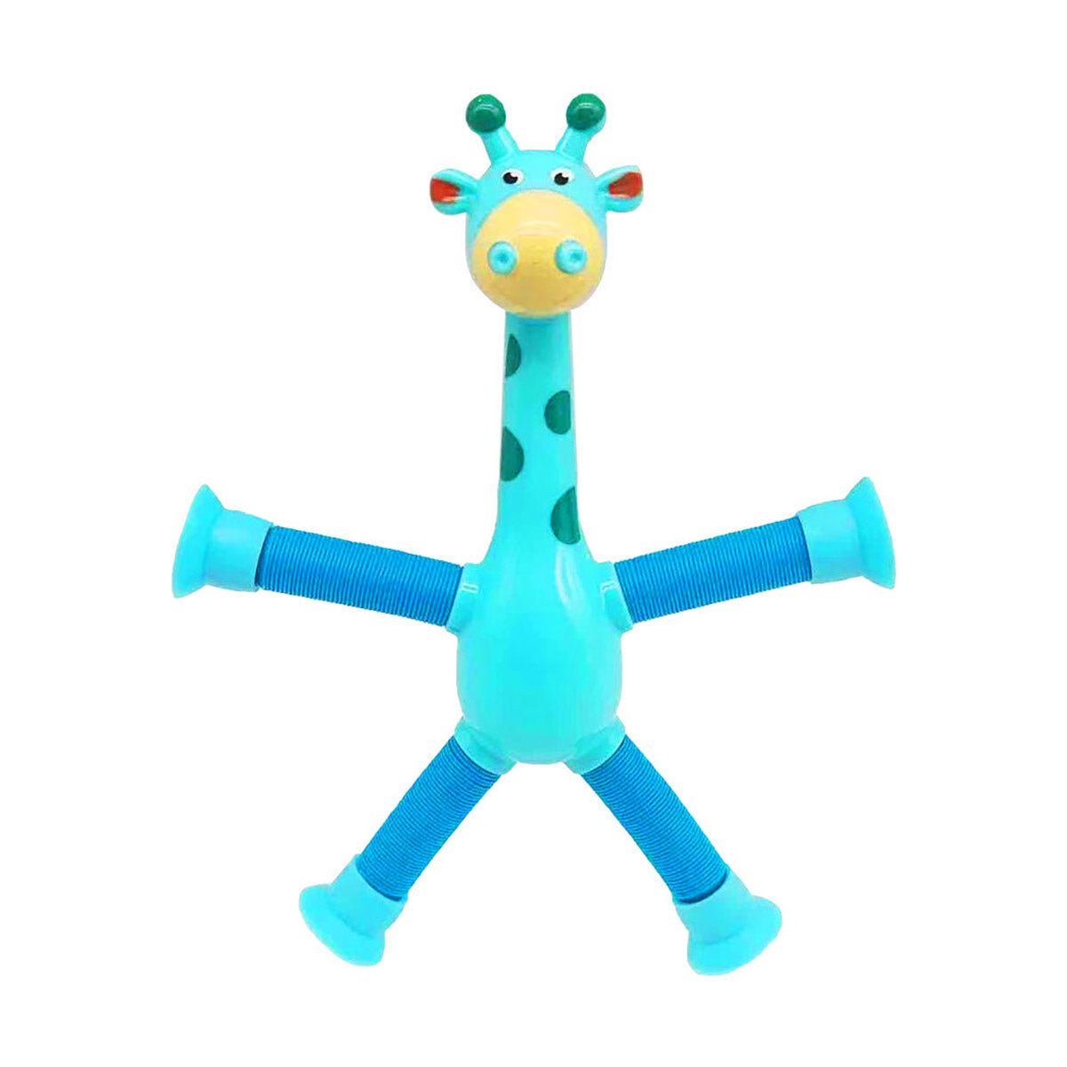2 Pcs Giraffe Telescopic Sucker Pop Shape Changing Fidget Toys Kids