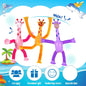 2 Pcs Giraffe Telescopic Sucker Pop Shape Changing Fidget Toys Kids