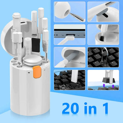 20 in 1 Multi-Functional Cleaning Kit Airpods Earbuds PC Laptop Phone Camera