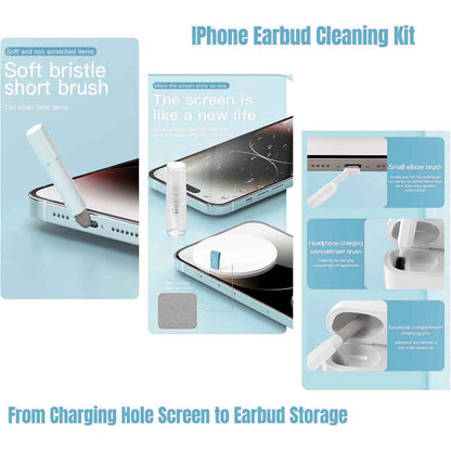 20 in 1 Multi-Functional Cleaning Kit Airpods Earbuds PC Laptop Phone Camera