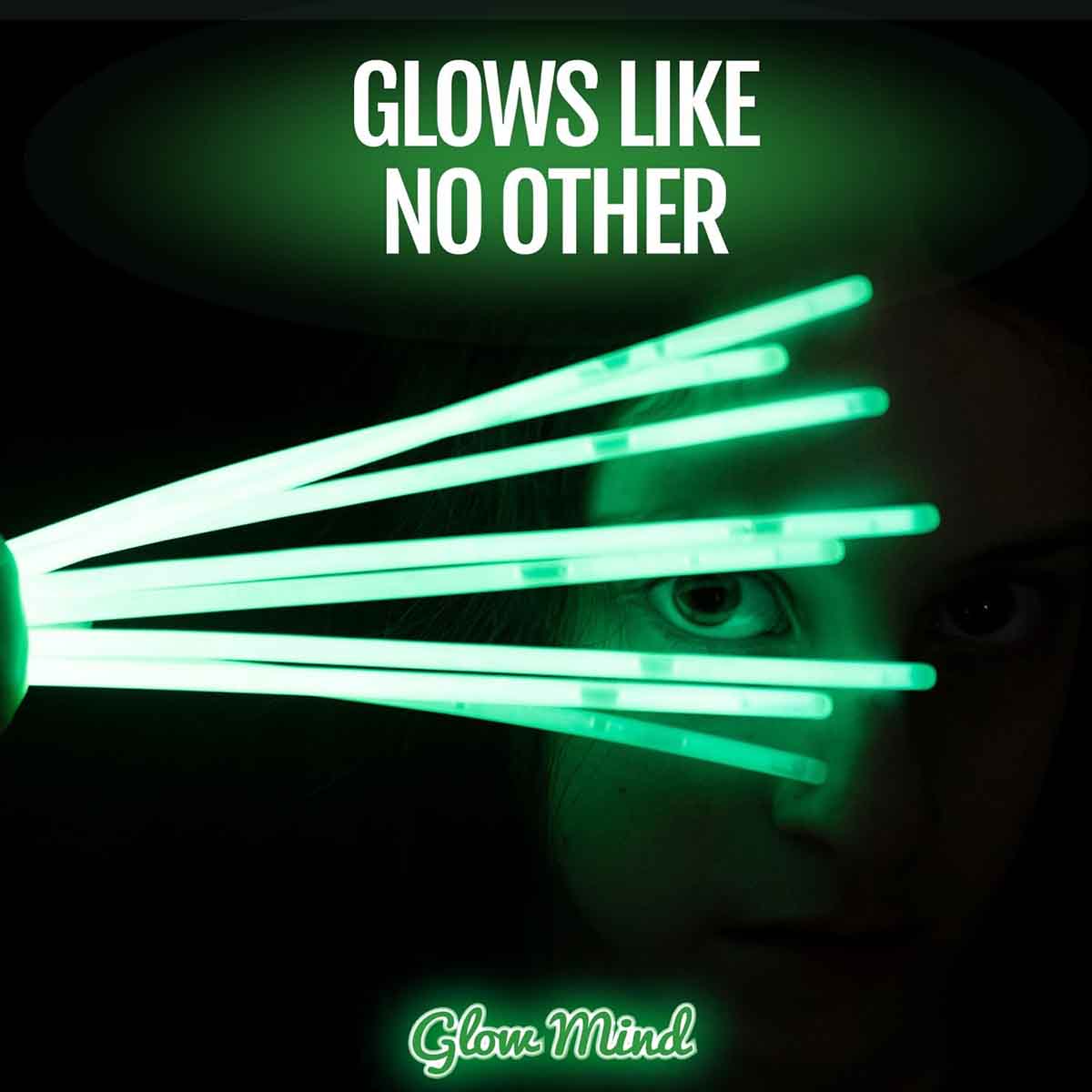 50 Pcs Glow in the Dark Sticks for Kids
