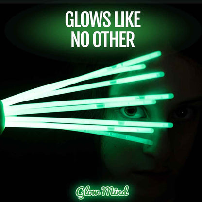 50 Pcs Glow in the Dark Sticks for Kids
