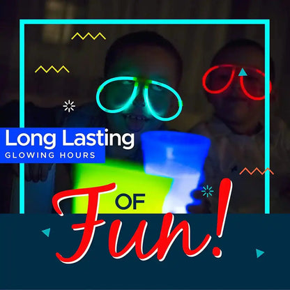 50 Pcs Glow in the Dark Sticks for Kids