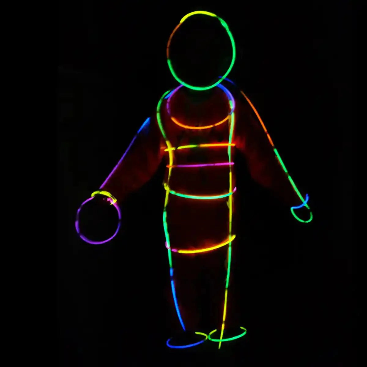 50 Pcs Glow in the Dark Sticks for Kids