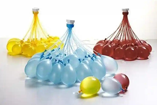 111-Piece Multicolour Auto-Fill Water Balloon Sticks – Quick Fill Magic Balloons for Kids’ Summer Fun