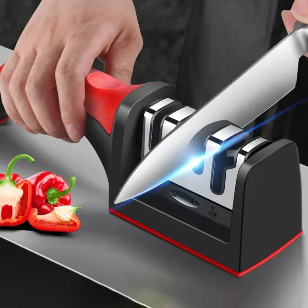 3-in-1 3 Stage Knife Sharpener