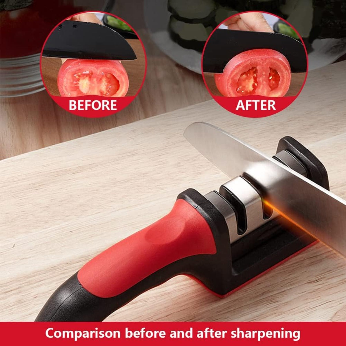 3-in-1 3 Stage Knife Sharpener