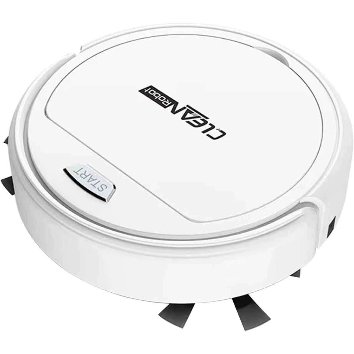 3 in 1 Robotic Vacuum Cleaner with Watertank Dustbin Brush