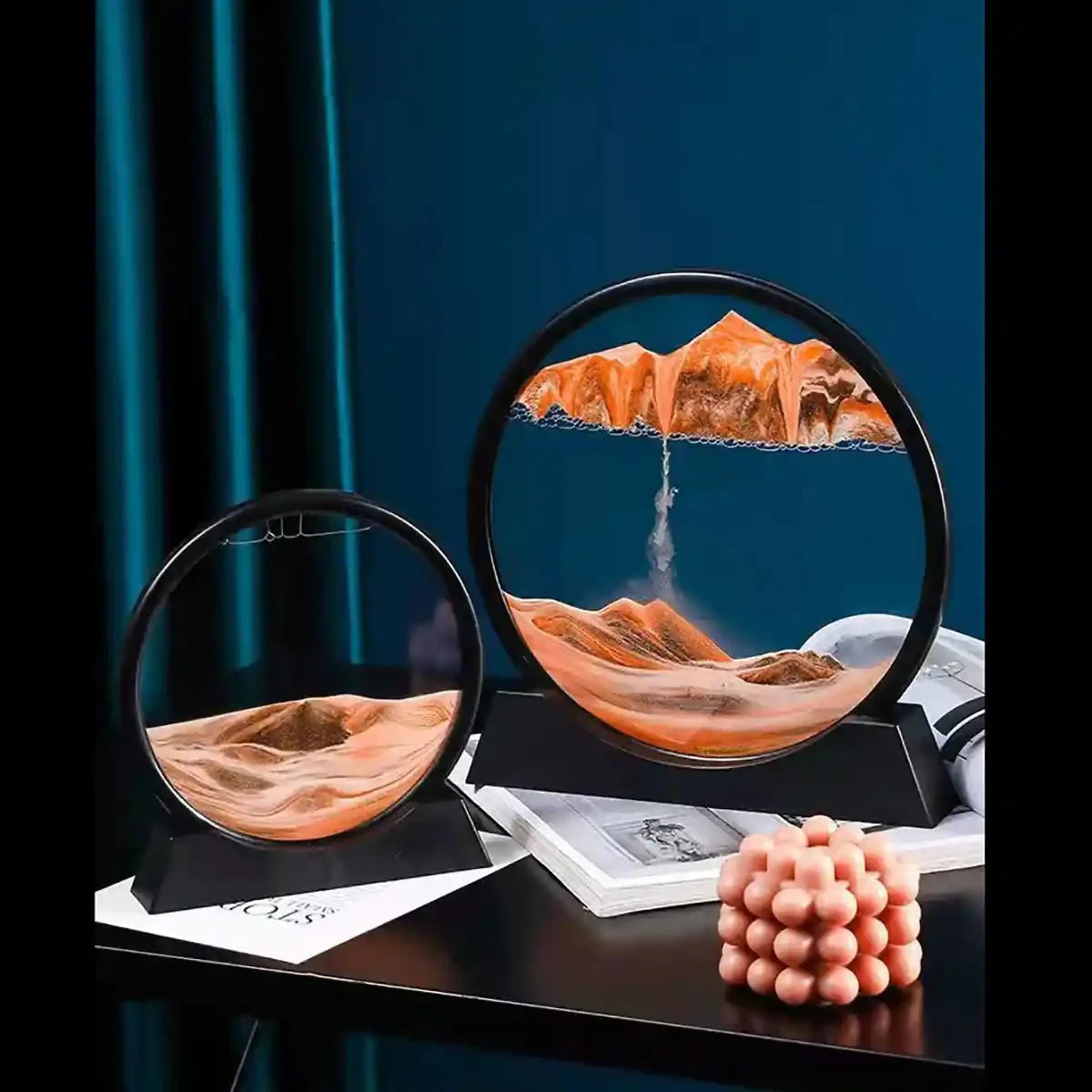 3D Oceanic Sandscape Home Decoration Water Sand Air ArtPiece