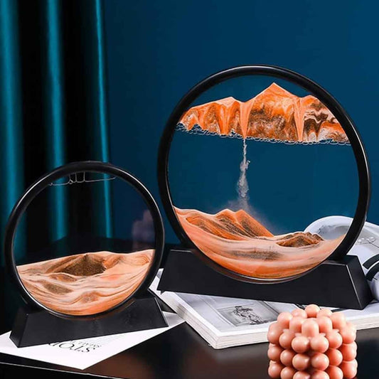 3D Oceanic Sandscape Home Decoration Water Sand Air ArtPiece