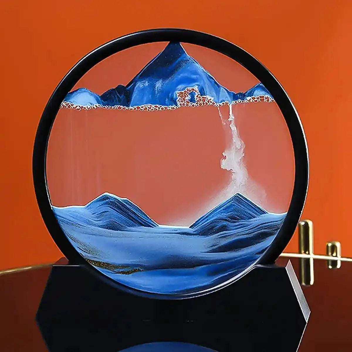 3D Oceanic Sandscape Home Decoration Water Sand Air ArtPiece