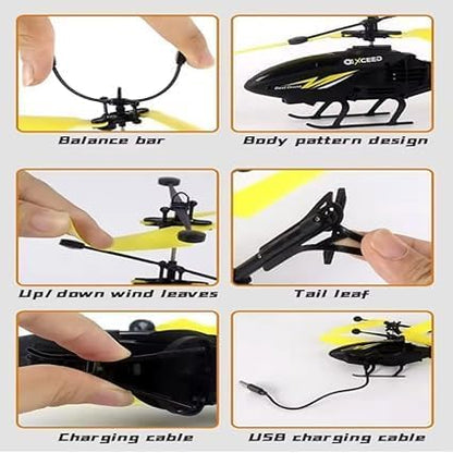 Helicopter with Hand Induction & Watch Control | Dynamic Motion Sensing Aerocraft