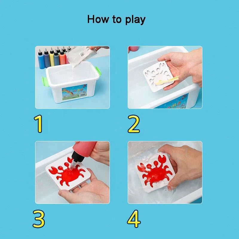 DIY Magic Water Elf Toy Kit – Creative Water Painting Set for Kids