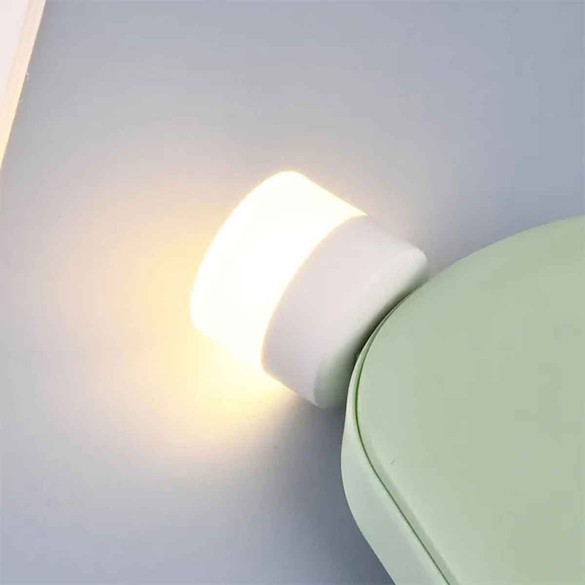 5 Pcs USB LED Light Compact Bulb Portable Ambient Lamp
