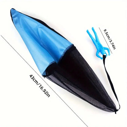2pc Tangle-Free Parachute Figures – Hand-Throw Soldier Toys for Kids