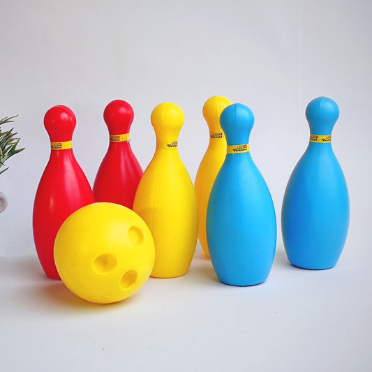 6 in 1 Colourful Bowling Pin Toys Set for Kids