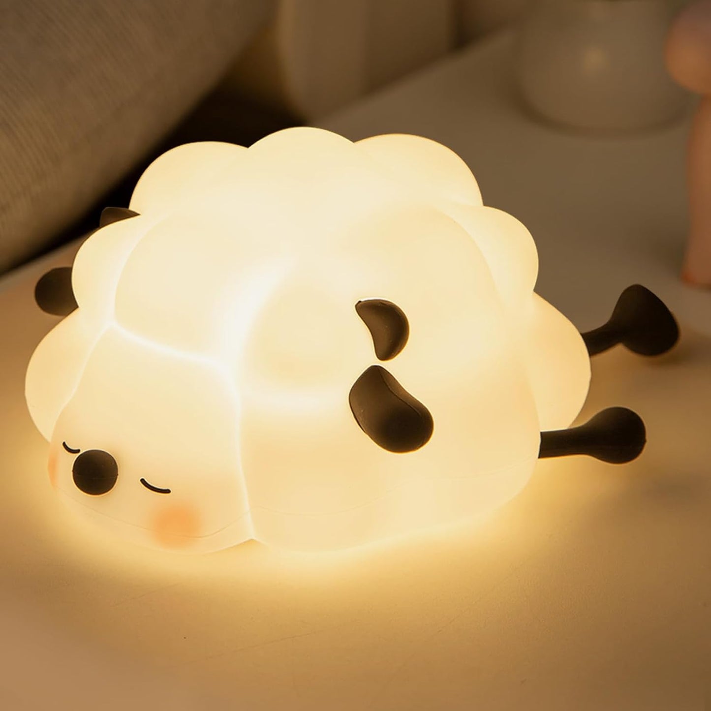 🐑✨ Dreamy Animal Night Lights – Sheep & Panda Edition 🐼💤