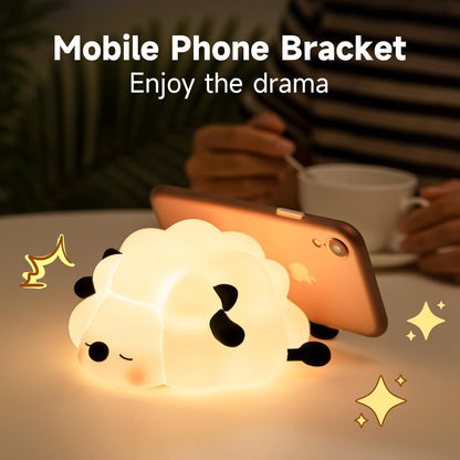 🐑✨ Dreamy Animal Night Lights – Sheep & Panda Edition 🐼💤