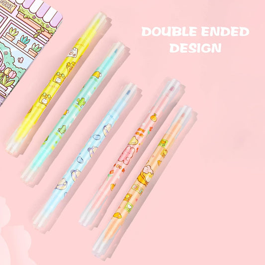 Erasable  Double Sided Highlighter Marker