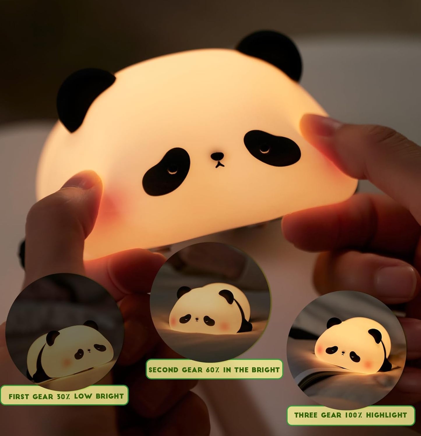 🐑✨ Dreamy Animal Night Lights – Sheep & Panda Edition 🐼💤