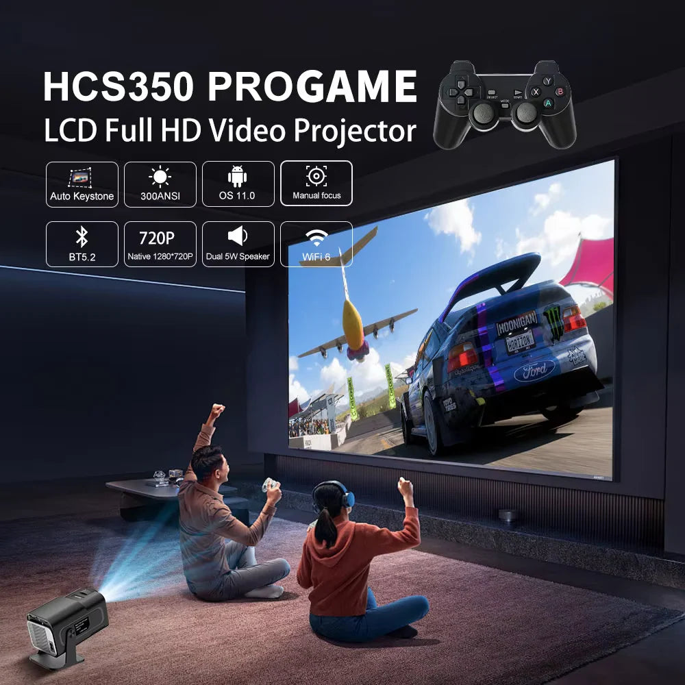 4k 3D Game Projector With Video Player