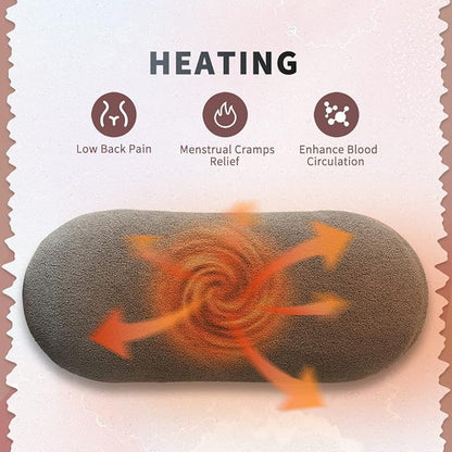 Rechargeable Period Cramp Relief Belt Portable Cordless Heating Pad for Menstrual Pain Relief