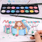 Mont Marte Metallic Watercolour Set 17 Pcs