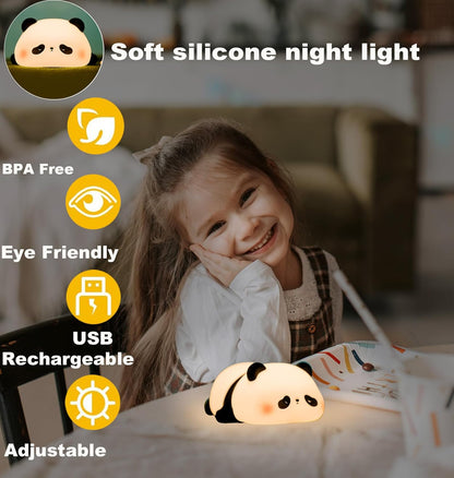 🐑✨ Dreamy Animal Night Lights – Sheep & Panda Edition 🐼💤