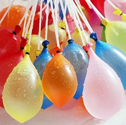 111-Piece Multicolour Auto-Fill Water Balloon Sticks – Quick Fill Magic Balloons for Kids’ Summer Fun